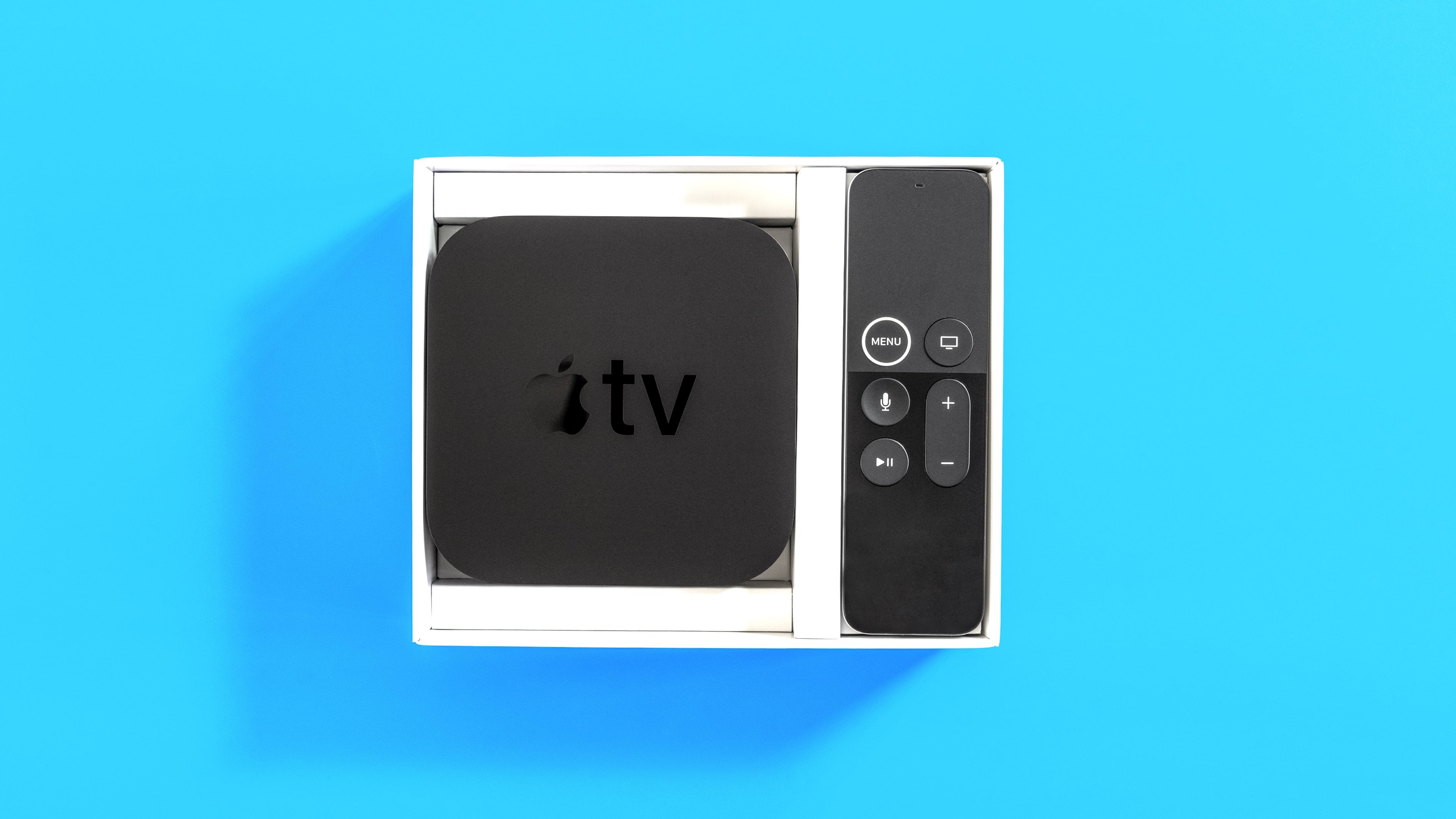 Bunny Ears TV native Apple TV interface with Siri Remote